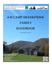 4-H Camp Shankitunk Family Handbook